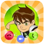 Logo of The Ben Ten Fake Video Call android Application 