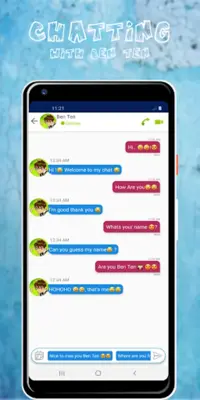 The Ben Ten Fake Video Call android App screenshot 1