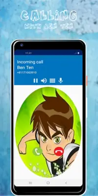 The Ben Ten Fake Video Call android App screenshot 3